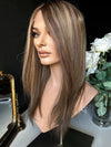 22” IVORY PREMIUM EUROPEAN WIG #2056