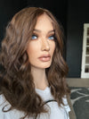 20" IVORY WAVY PREMIUM EUROPEAN WIG #2136