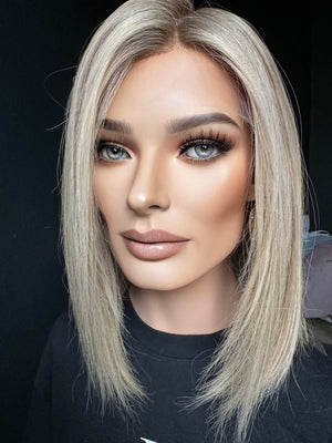 16” IVORY PREMIUM EUROPEAN WIG #2099
