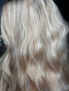 24” IVORY WAVY PREMIUM EUROPEAN WIG #2150