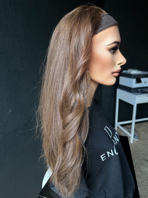 24" HAT/HAIRBAND WIG PREMIUM EUROPEAN WIG #2126