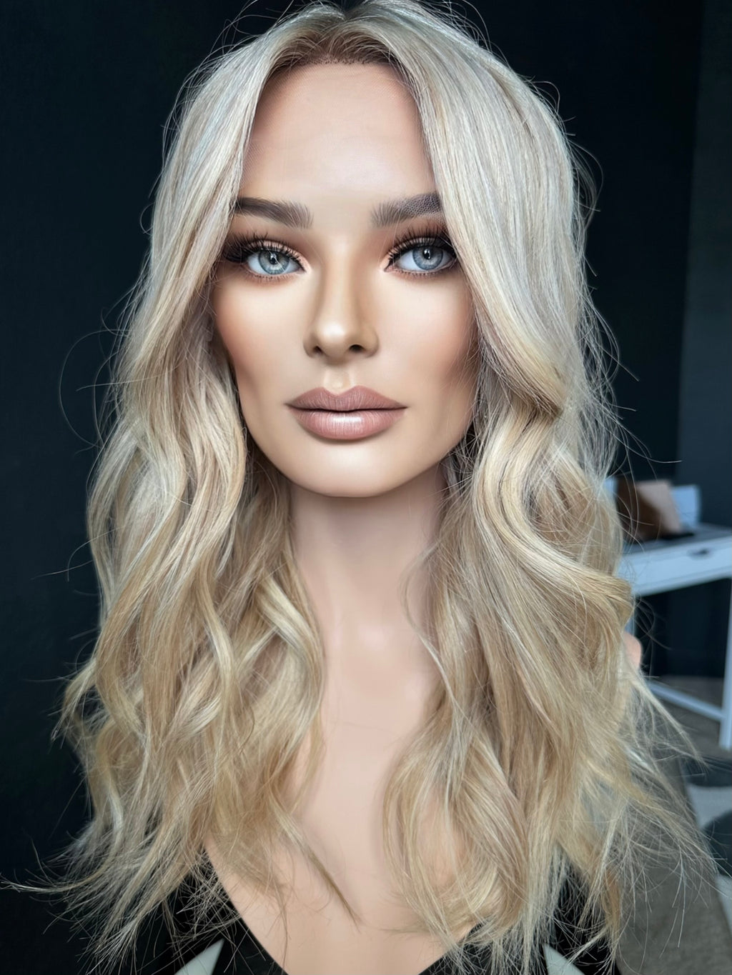 24” LACE TOP PREMIUM EUROPEAN WIG #2279