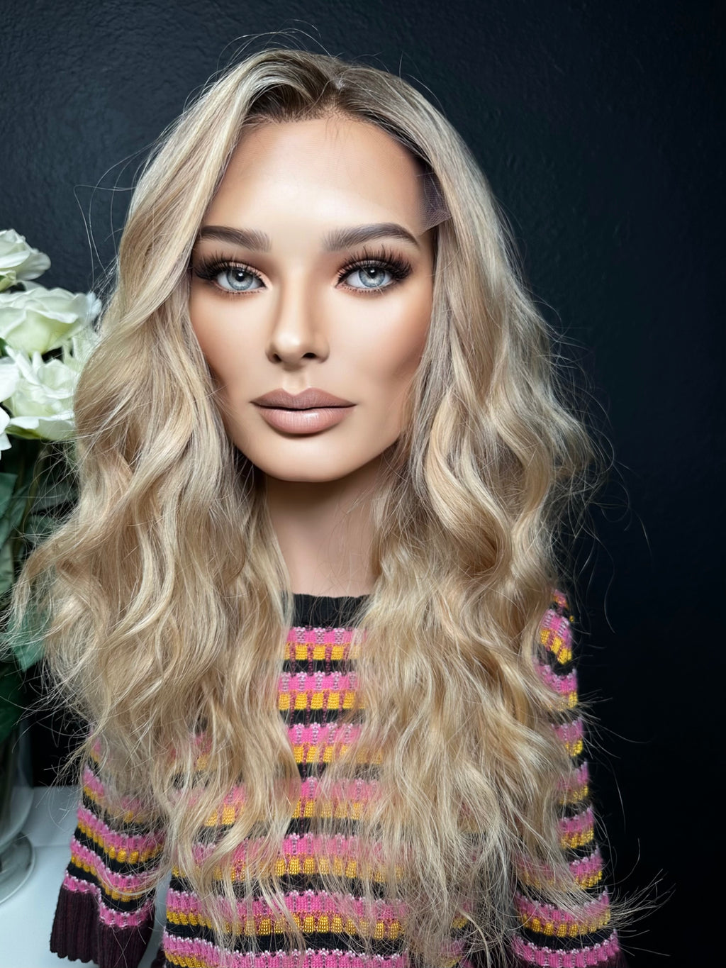 22” ELITE WAVY PREMIUM EUROPEAN WIG #2106