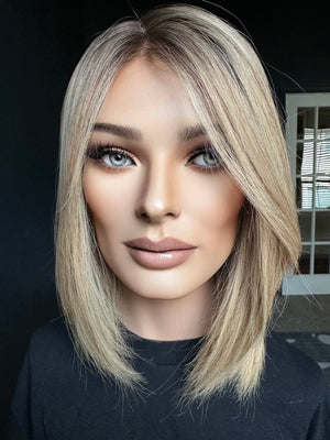 16” IVORY PREMIUM EUROPEAN WIG #2120