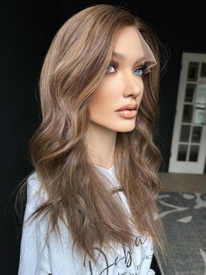 22” ELEGANCE PREMIUM EUROPEAN WIG #2103 *SMALL*