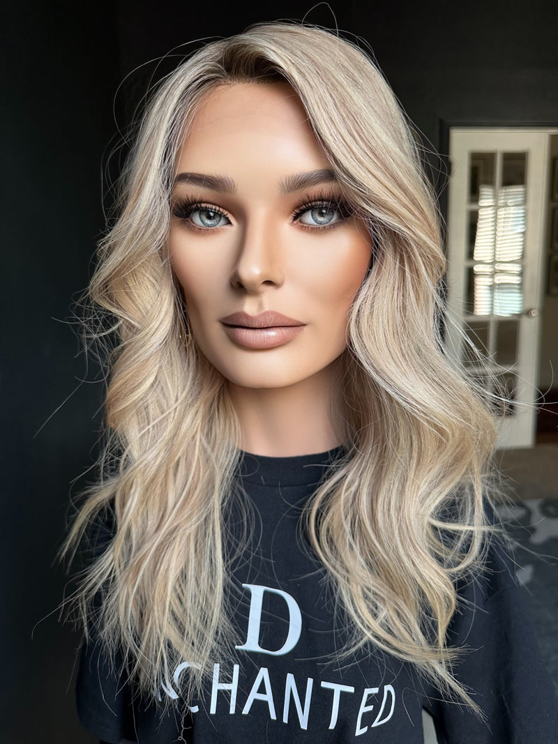 22” ELEGANCE PREMIUM EUROPEAN WIG #2204