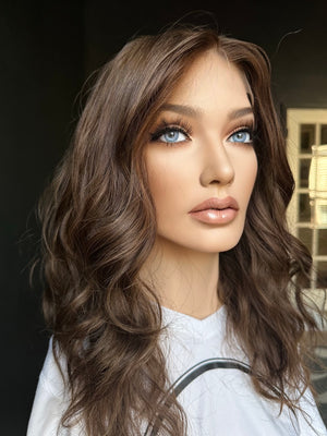 20" ELITE WAVY PREMIUM EUROPEAN WIG #2155