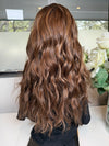 24” IVORY WAVY PREMIUM EUROPEAN WIG #2104