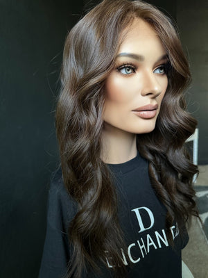 24” ELEGANCE PREMIUM EUROPEAN WIG #2284