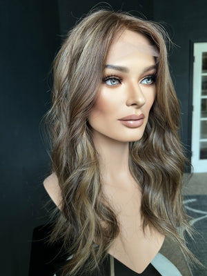 24” LACE TOP PREMIUM EUROPEAN WIG #2280