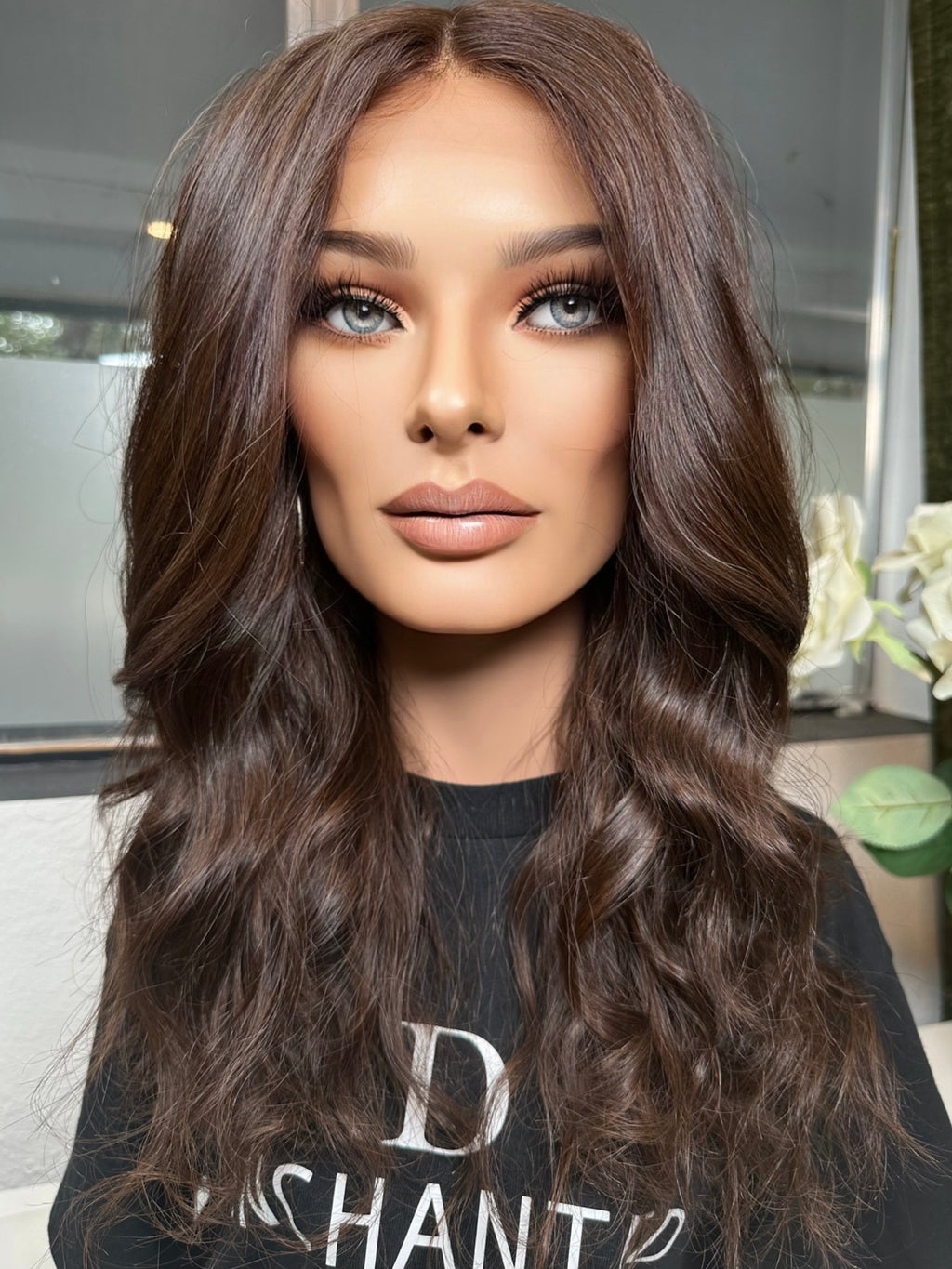 22" ALLURE WAVY PREMIUM EUROPEAN WIG #2186