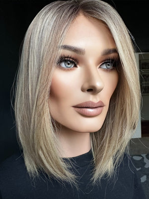 16” IVORY PREMIUM EUROPEAN WIG #2120