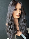 22” LACE TOP WAVY PREMIUM EUROPEAN WIG #2417