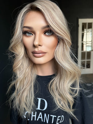 22” ELEGANCE PREMIUM EUROPEAN WIG #2204