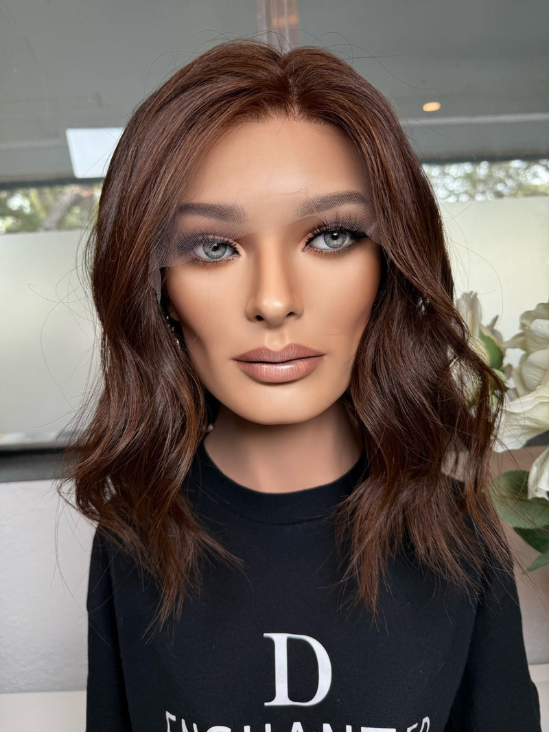 14” IVORY PREMIUM EUROPEAN WIG #2139