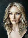 20" IVORY WAVY PREMIUM EUROPEAN WIG #2298