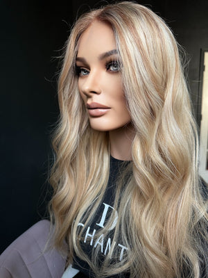 24” LACE TOP PREMIUM EUROPEAN WIG #W006