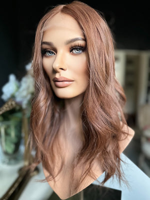 22” IVORY PREMIUM EUROPEAN WIG #2109