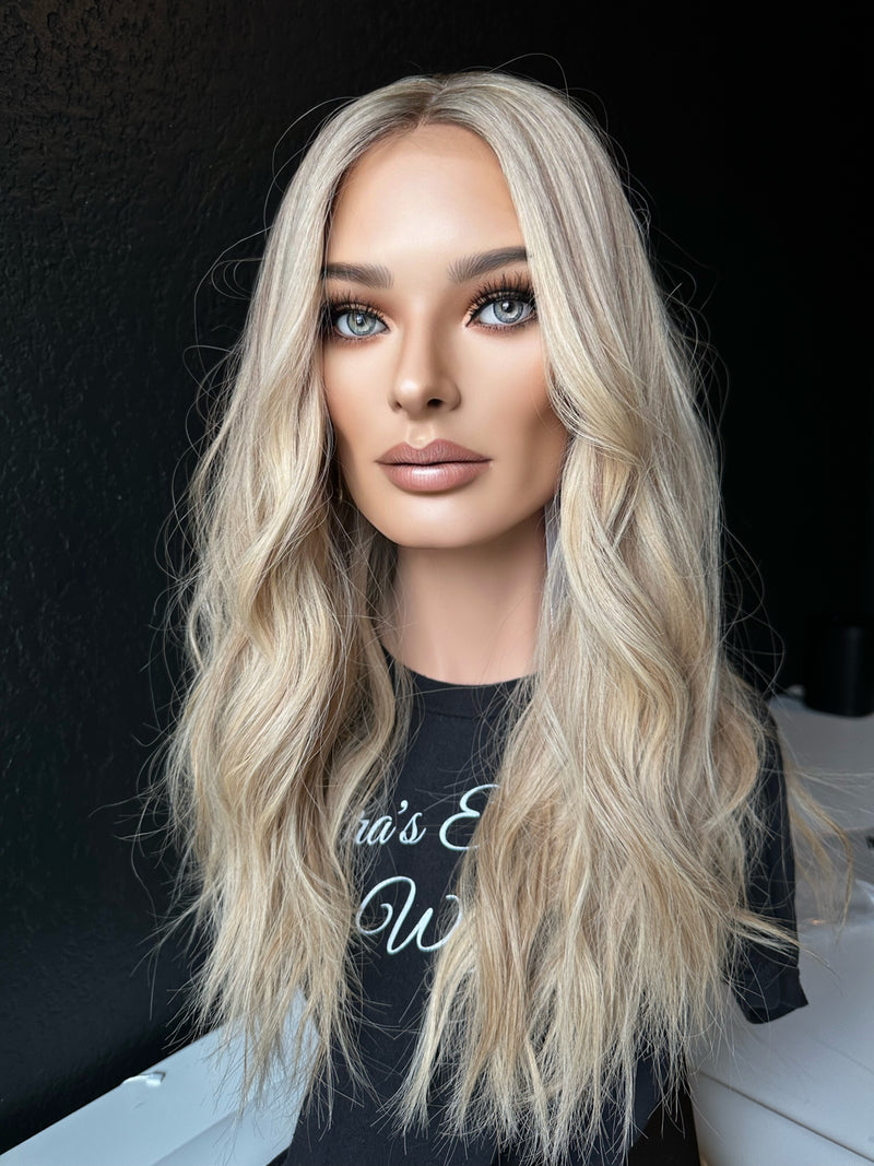24” ELEGANCE PREMIUM  EUROPEAN WIG #2058